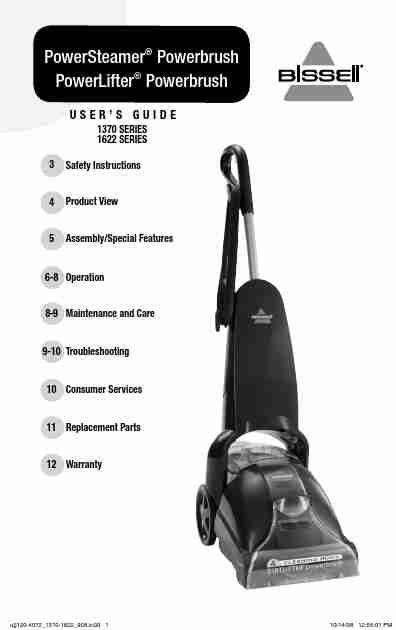 Bissell Vacuum Cleaner 1370-page_pdf